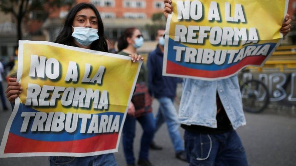 Protests in Colombia